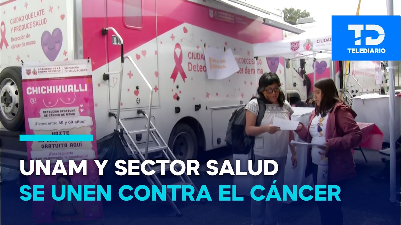 UNAM y Unidades Móviles realizan mastografías GRATIS en CdMx