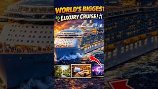 😱Biggest Cruise Ship in the World #shorts #ocean