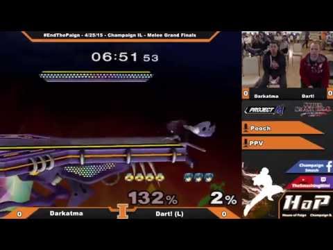 [End the Paign] Darkatma (Sheik) vs. Dart! (Marth) Melee Grand Finals