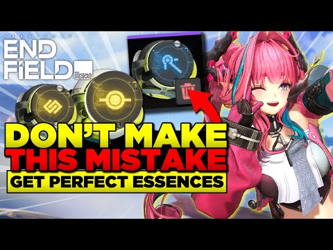 DO NOT MAKE THIS MISTAKE I DID WITH ESSENCES! Arknights Endfield