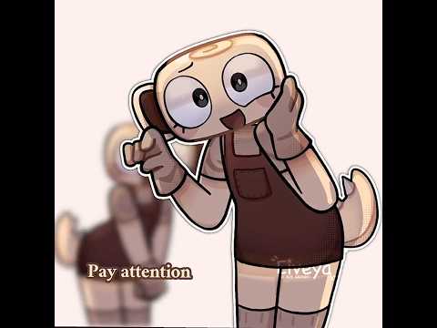 Pay attention to me‼️🙏|| ft. Shelly & Vee || #dandysworld#animation#animatic#shelly#Vee#art#dw