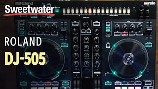 Video thumbnail for Roland DJ-505 2-channel Serato DJ Pro Controller with Drum Machine Demo by Sweetwater