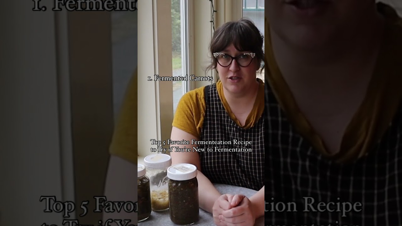 Top 5 Beginner Ferments 1. Carrots #recipe #fermentedfoods #preservingtoday #fermentation