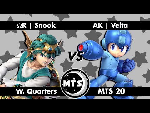 MTS 20: Winners Quarters - Snook (Hero) vs AK | Velta (Mega Man)