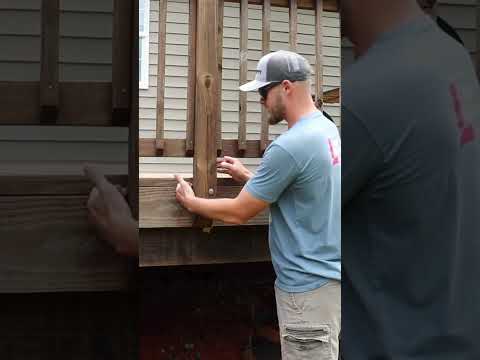 4 Issues with installing rail posts on the outside of your deck