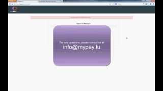 MyPay.lu demonstration