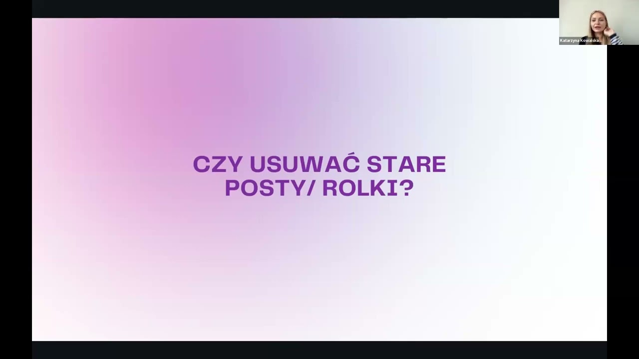 Warsztaty na żywo sesja I