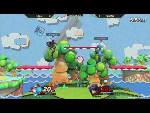 Tempo 38 - Eclipse (Plant, Ike) Vs. Spikefire (Yoshi) - Loser's Quarters