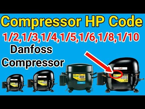 How to check hp code of refrigerator compressor