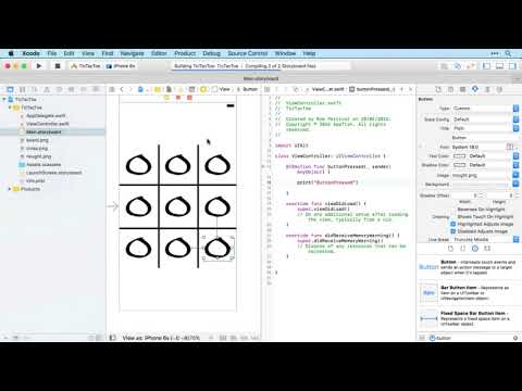 ios 11 Developer Course Tutorial -  Game Tic Tac Toe Part 33