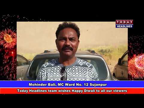 Diwali wishes by Mohinder Bali