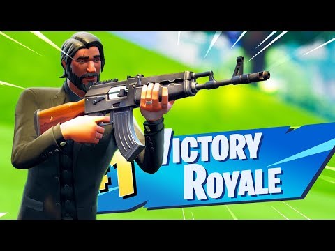 The New HEAVY AR Gameplay in Fortnite.. (AK-47)
