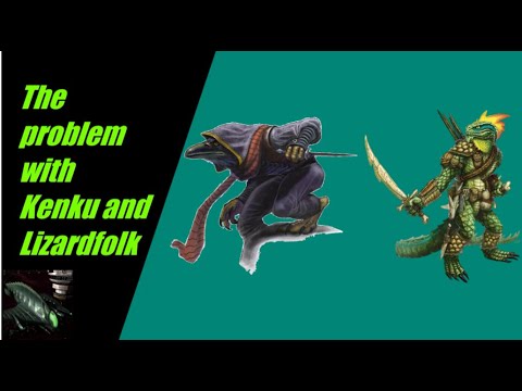 The problem with Lizardfolk and Kenku in D&D