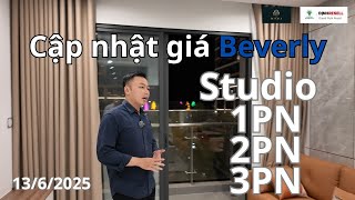Cập nhật giá bán căn hộ 3 phòng ngủ phân khu The Beverly tại Vinhomes Grand Park Quận 9