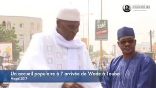 Abdoulaye WADE reçu avec tous les honneurs à Touba