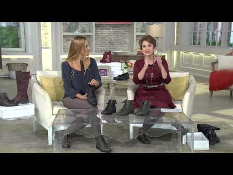 Earth Origins Leather Lace-up Ankle Boots - Fallon with Jane Treacy