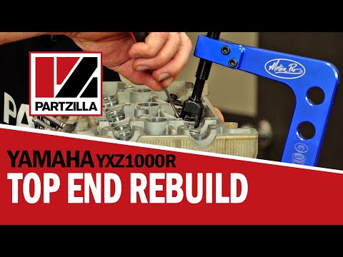 Yamaha YXZ1000R Top End Rebuild | YXZ Valve Installation | YXZ1000R Engine Rebuild | Partzilla.com