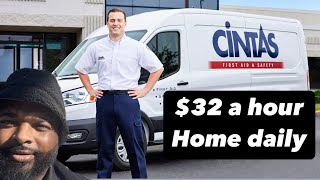CINTAS is paying up to $32/hour to pick up and deliver dirty laundry 🙌🏾💰