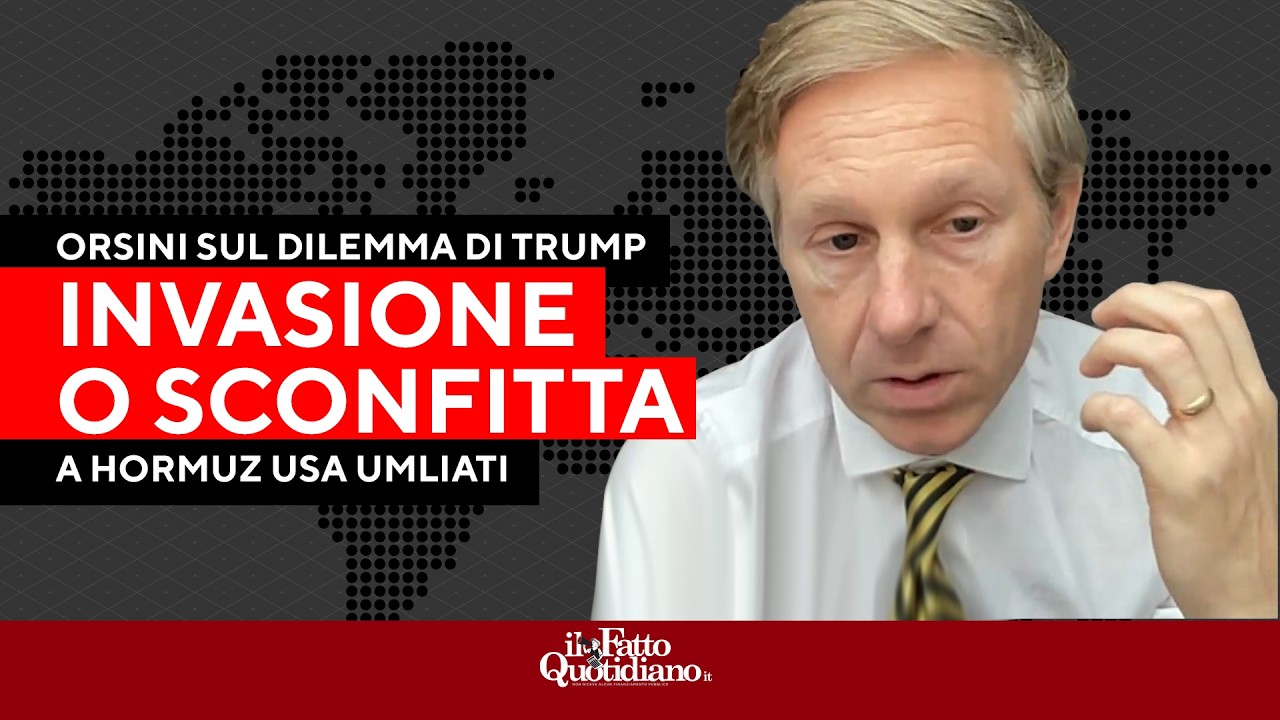Orsini sullo stretto di Hormuz: "perché Trump sta perdendo e cosa rischia l'Occidente"