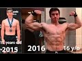 INSANE 1 Year Body Transformation | 15 y/o to 16 y/o | RESULTS | MOTIVATION