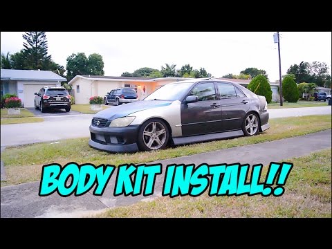 IS300 BODY KIT INSTALL - #PROJECT300