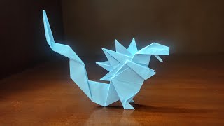 Origami Easy Shin Godzilla Step By Step