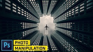 Photo Manipulation Photoshop Tutorial (URBAN AIRPLANE EFFECT)