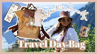 What’s in My Travel Day Bag ✈️ Ultimate City Bag Essentials for Exploring & Travel Days