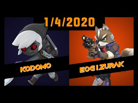 ECG Weekly 1/4/2020 - WSF - Kodomo(Toon Link) Vs. ECG | Zurak(Fox) - SSBU