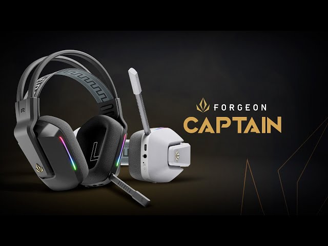 Vídeo relacionado con Forgeon Auriculares Gaming Sergeant 7.1 Sonido Envolvente PC PS4 PS5 Xbox Switch, Cascos Gamer con Micrófono, Almohadillas Acolchadas, Diseño Ergonómico Negro