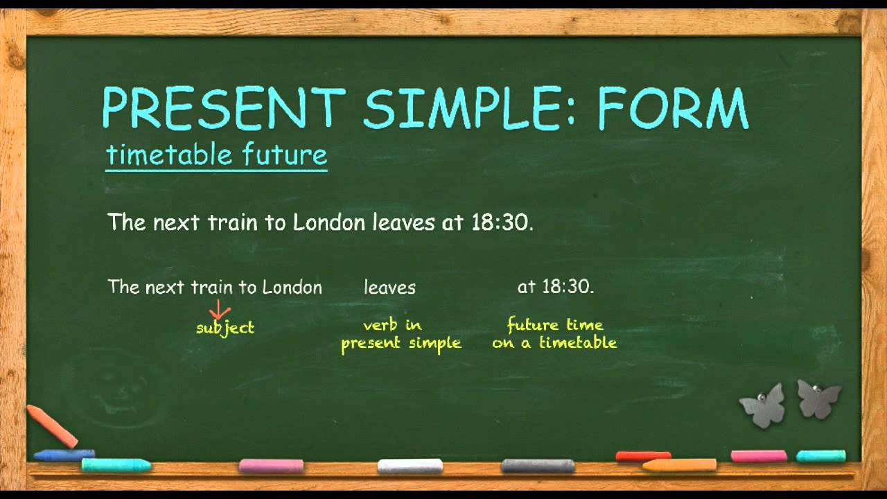 How to Use the Present Simple for Timetable Future