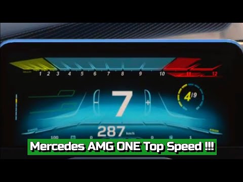 Mercedes AMG One Top Speed !!!