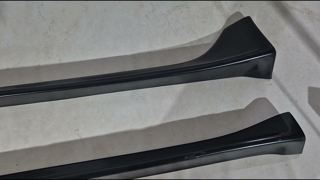 Боковые Пороги DPT (грунтованные под покраску) Video 1