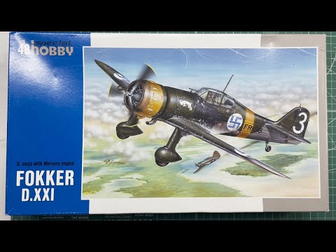 Special Hobby Fokker D.XXI 1/48 Scale Model Aircraft