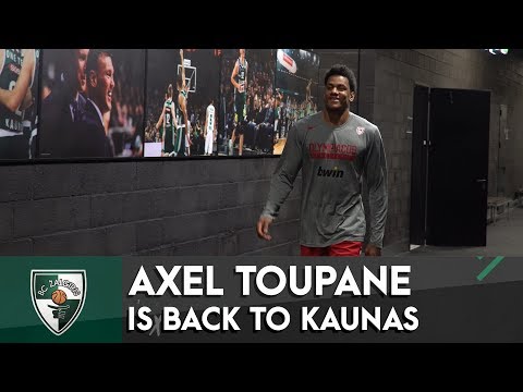 Axel Toupane is back at Zalgirio arena