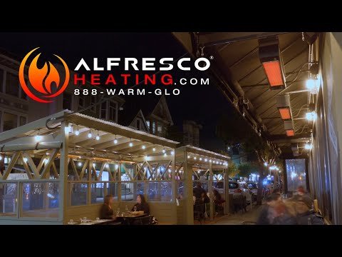 Patio Heaters for Restaurants. Good for customers. Good for business.
