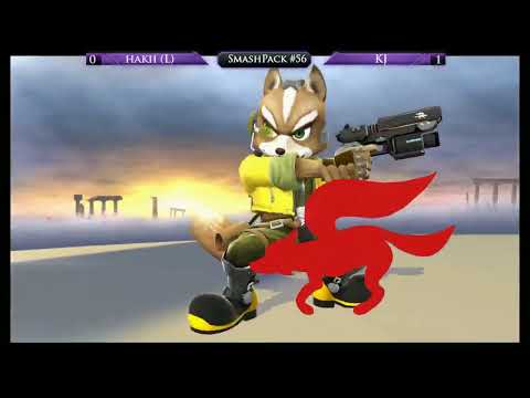 The SmashPack #56 [Grand Finals] - Hakii (Zero Suit Samus/Fox) vs GO! | KJ (Sonic/Cloud)