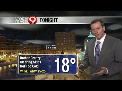 Evening weather January 5th