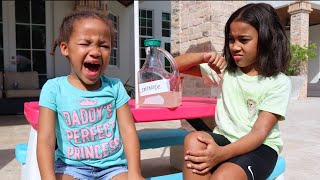 Cali BULLIES Little Sister at LEMONADE STAND, Instantly Regrets It