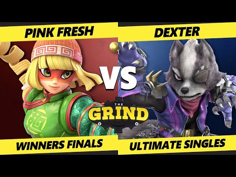 The Grind 260 Winners Finals - Pink Fresh (Min Min) Vs. Dexter (Wolf) Smash Ultimate - SSBU