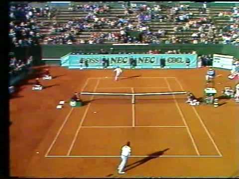 Copa Davis - Guillermo Pérez Roldán vs John Mcenroe 1988