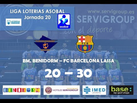 Post Liga Loterias Asobal 2018 02 28 BM Benidorm   FC Barcelona