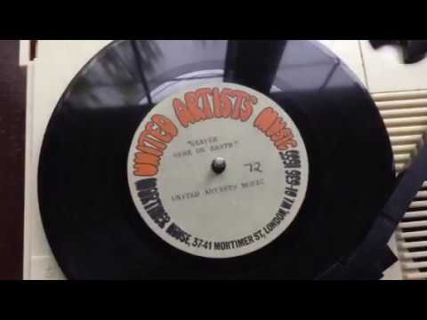 Unknown & Unreleased UK 1968 Demo Acetate Bobby Goldsboro written track, Northern Soul Stomper !!!