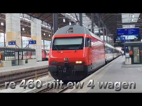 re 460 mit ew 4 wagen