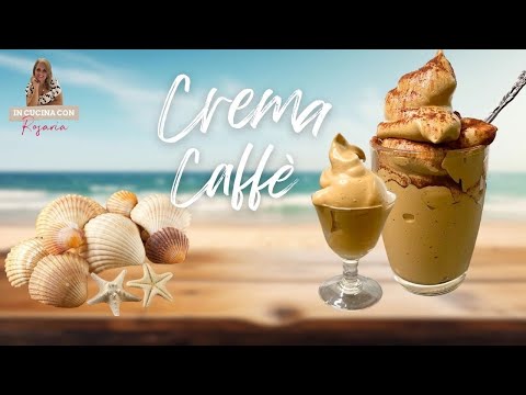 CREMA FREDDA AL CAFFÈ ☕️ ALL ‘ACQUA - SENZA LATTOSIO-SOLO 3 INGREDIENTI IN SOLI 2 MINUTI VELOCISSIMA