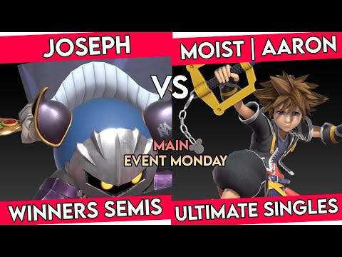 BNB Main Event Mondays 2 - Joseph (Meta Knight) VS Moist | Aaron (Sora) Winners Semis