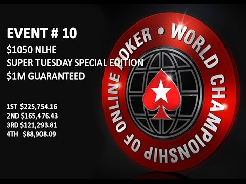WCOOP 2016 EVENT #10 $1050 NLHE SUPER TUESDAY SE FINAL TABLE