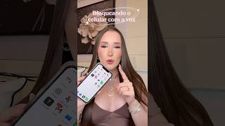 tutorial para bloquear o celular com a voz !!! 🤩⭐️💋🎀🍒💌💖🌟✨￼