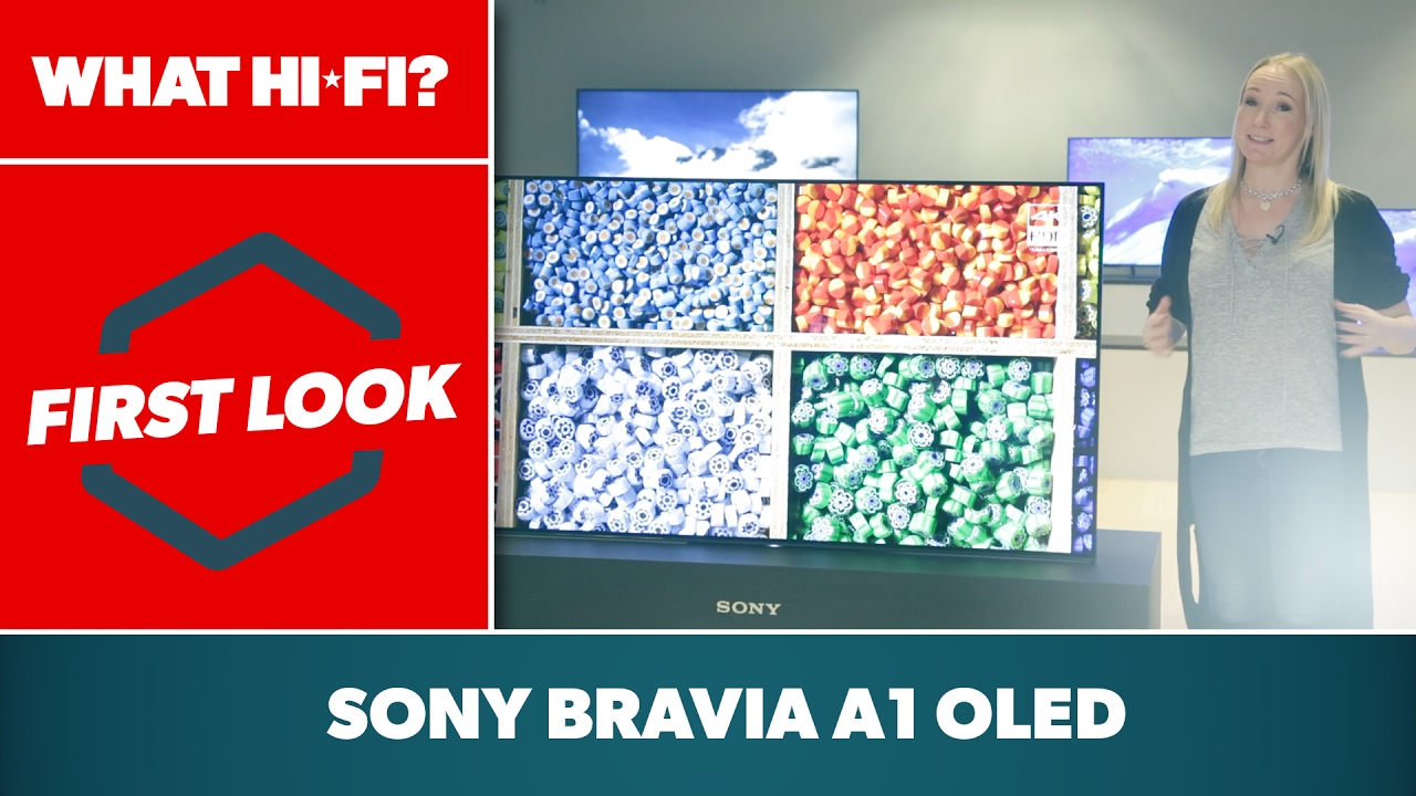 Sony Bravia A1 4K OLED TV - first look - YouTube