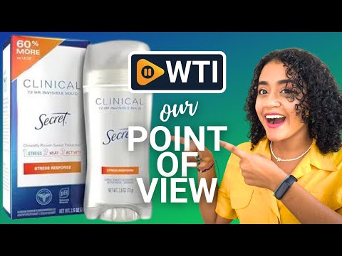 Secret Clinical Strength Invisible Solid Antiperspirant and Deodorant for Women - WTI product video review